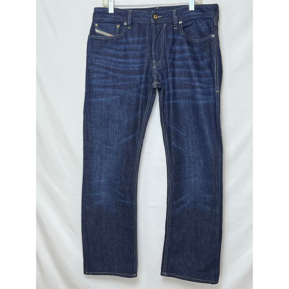 Men's Straight Jeans - Dark Blue
